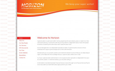 horizonmanagement.com.au screenshot