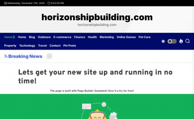 horizonshipbuilding.com screenshot