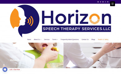 horizonspeech.com screenshot