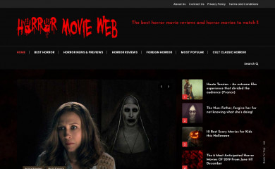 horrormovieweb.com screenshot