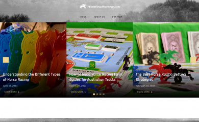 horseraceaustralia.com screenshot