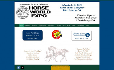 horseworldexpo.com screenshot