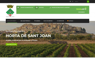 hortadesantjoan.cat screenshot
