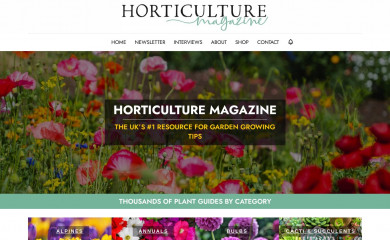 horticulture.co.uk screenshot
