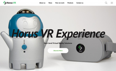 horus-vr.com screenshot