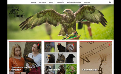 horuskosice.sk screenshot