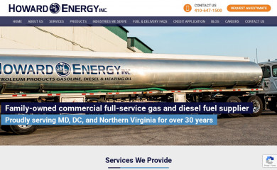 howardenergyinc.com screenshot