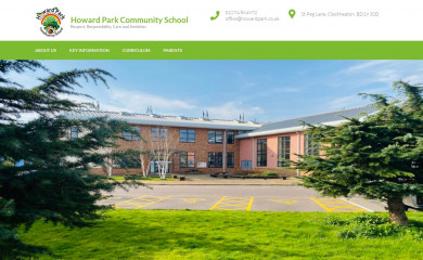 howardpark.co.uk screenshot