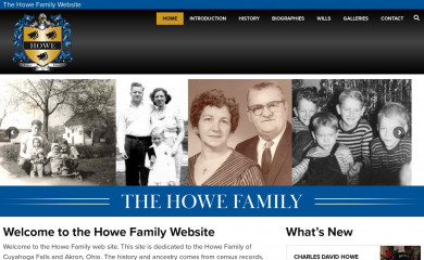 howefamily.com screenshot