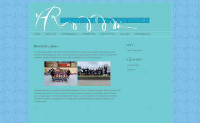 howickrhythmics.org.nz screenshot
