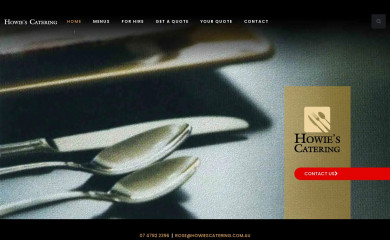 howiescatering.com.au screenshot