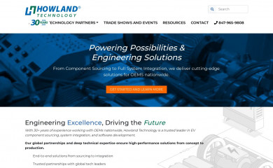 howlandtechnology.com screenshot