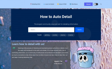howtoautodetail.com screenshot