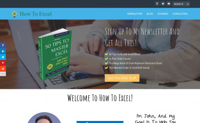 howtoexcel.org screenshot