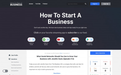 howtostartabusiness.com screenshot