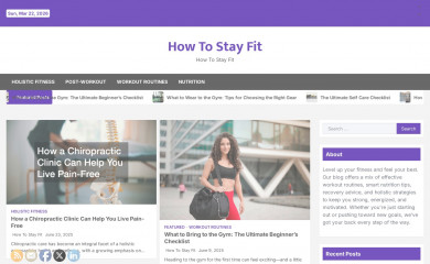 howtostayfit.co screenshot