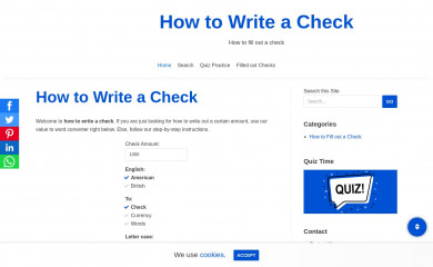 howtowriteacheck.net screenshot