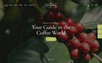 https://hotcoffee.themerex.net/ screenshot