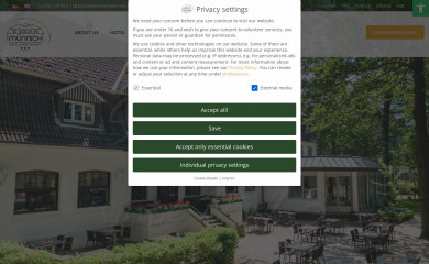 hotel-muennich.de screenshot