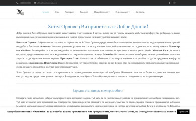 hotel-orlovets.com screenshot