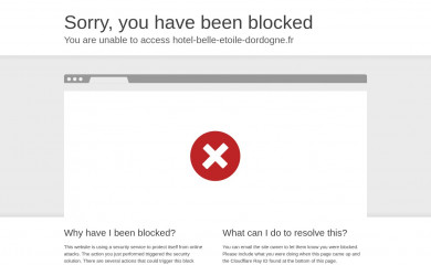 hotel-belle-etoile-dordogne.fr screenshot