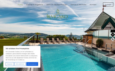 hotel-irmgard.at screenshot