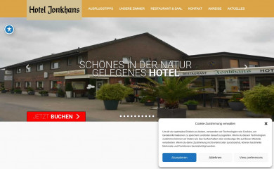 hotel-jonkhans.de screenshot