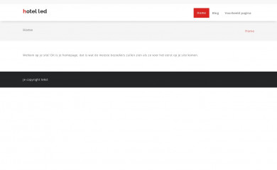 hotel-led.nl screenshot