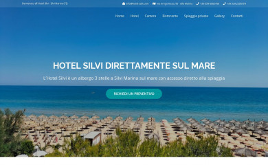 hotel-silvi.com screenshot