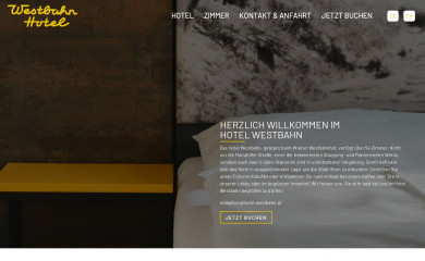 hotel-westbahn.at screenshot