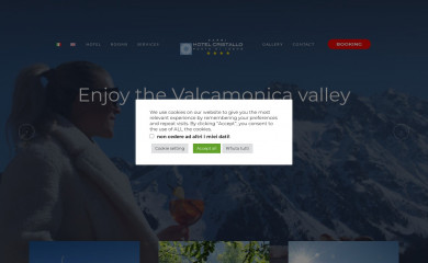 hotelcristallopontedilegno.it screenshot