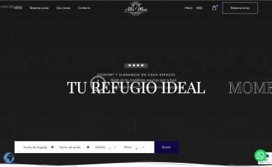 hotelaltomar.com screenshot