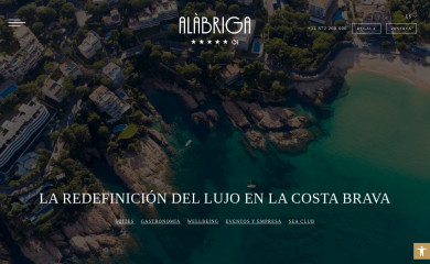 hotelalabriga.com screenshot