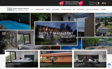 hotelbordeluz.cl screenshot