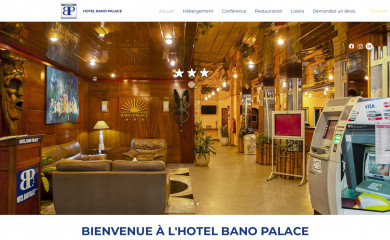 hotelbanopalace.com screenshot