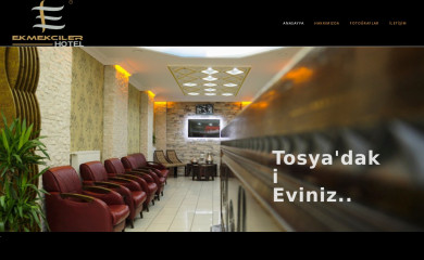 hotelekmekciler.com screenshot