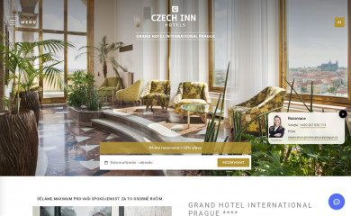 hotelint.cz screenshot