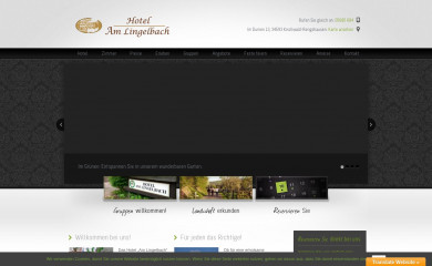 hotellingelbach.de screenshot