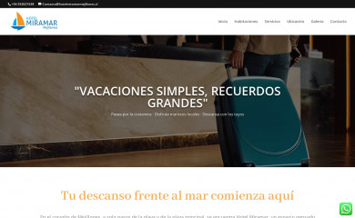 hotelmiramarmejillones.cl screenshot