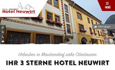 hotelneuwirt.at screenshot