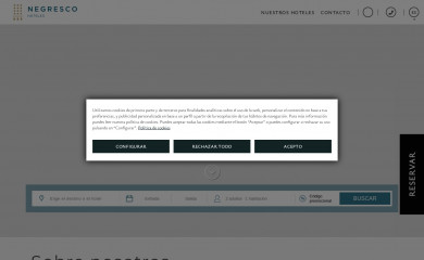 hotelnegresco.es screenshot