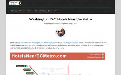 hotelsneardcmetro.com screenshot