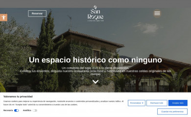 hotelsanroque.es screenshot
