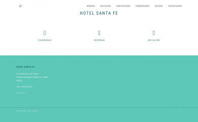 hotelsantafetlatlauqui.mx screenshot