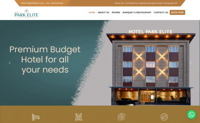 hotelparkelite.com screenshot