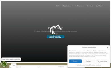 hotelpenasblancas.com screenshot
