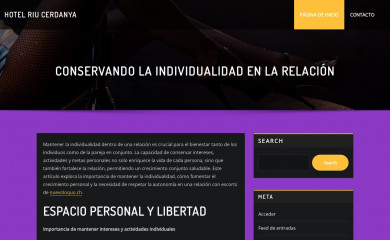 hotelriucerdanya.com screenshot