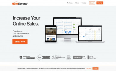 hotelrunner.com screenshot