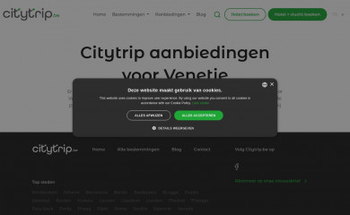 hotels-venetie.be screenshot