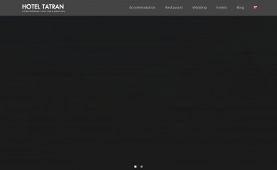 hoteltatran.sk screenshot